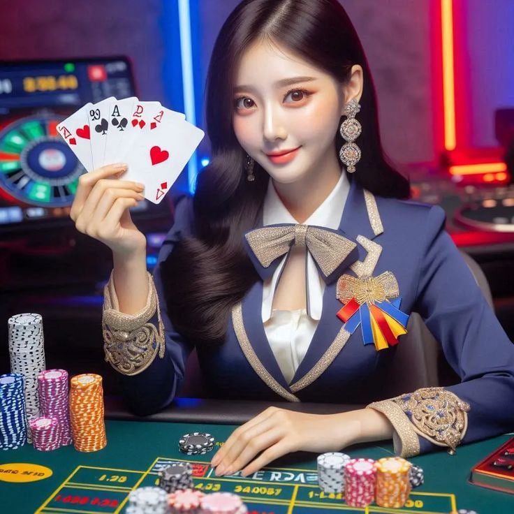 Bàn live casino trực tuyến với dealer thật phát trực tiếp tại q888